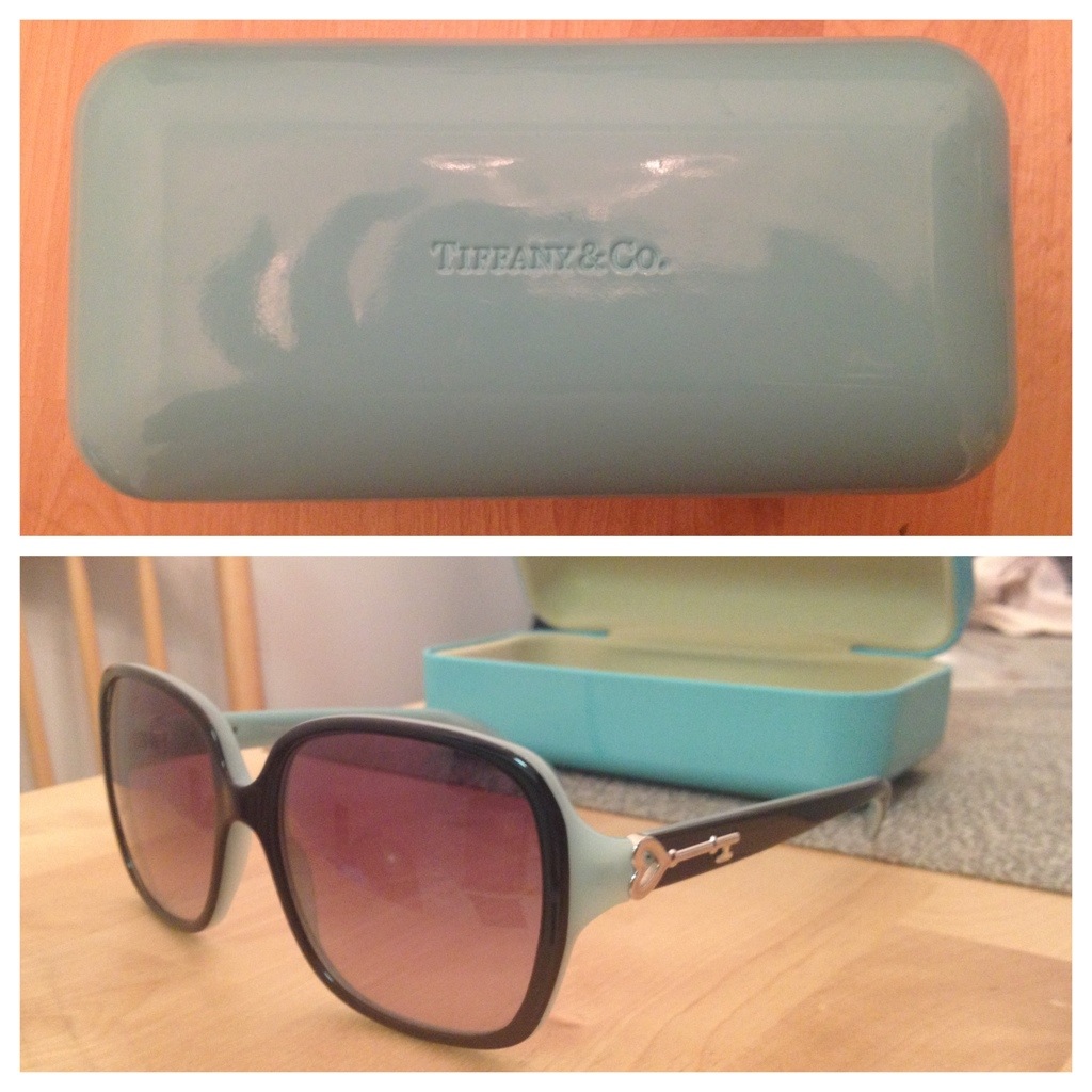 tiffany sunglasses with key on side